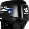 Moteur Hors-Bord PARSON 15cv 4 Temps (Arbre Court) -NautiquePro Soldes Magasin 15 cv Parson barre franche arbre court demarrage manuel