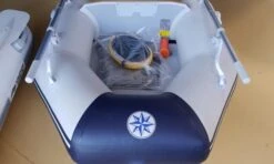 Annexe GS 200 SL 183X123 Bleu Gris Fond Latté Bois -NautiquePro Soldes Magasin Annexe GS 200 SL 183X123 Bleu Gris Fond Latte Bois 2