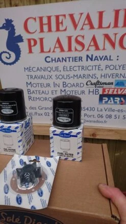 Kit Entretien Solé Diesel Mini 17 -NautiquePro Soldes Magasin Filtre a Gasoil Sole Diesel Mini 17 13114022