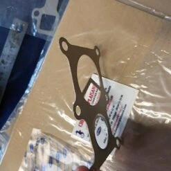 Joint échangeur-coude Partie Arrièrede L'échangeur Sur Solé Mini 17 Avant Version 6. -NautiquePro Soldes Magasin Joint Echangeur Coude echappement sur moteur 2 Cylindres 2