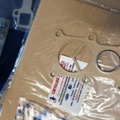 Joint échangeur-coude Partie Arrièrede L'échangeur Sur Solé Mini 17 Avant Version 6. -NautiquePro Soldes Magasin Joint Echangeur Coude echappement sur moteur 2 Cylindres 3