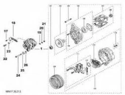Kit 2e Alternateur Pour Moteur Solé Mini 33