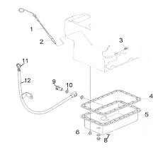 Kit Jauge à Huile Pour Moteur Solé Diesel SK-60.