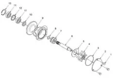Kit Joints Pompe à Eau De Mer Solé Diesel Mini 33