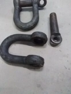 Manille Droite Brute Diamètre 22 Mm