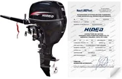 Moteur HIDEA 15 Cv 4 Temps Arbre Long -NautiquePro Soldes Magasin Moteur HIDEA 15 cv 4 Temps arbre court 512749153 4