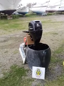 Moteur HIDEA 20 Cv 4 Temps Arbre Long -NautiquePro Soldes Magasin Moteur HIDEA 20 cv 4 Temps arbre long HDF20HL 2