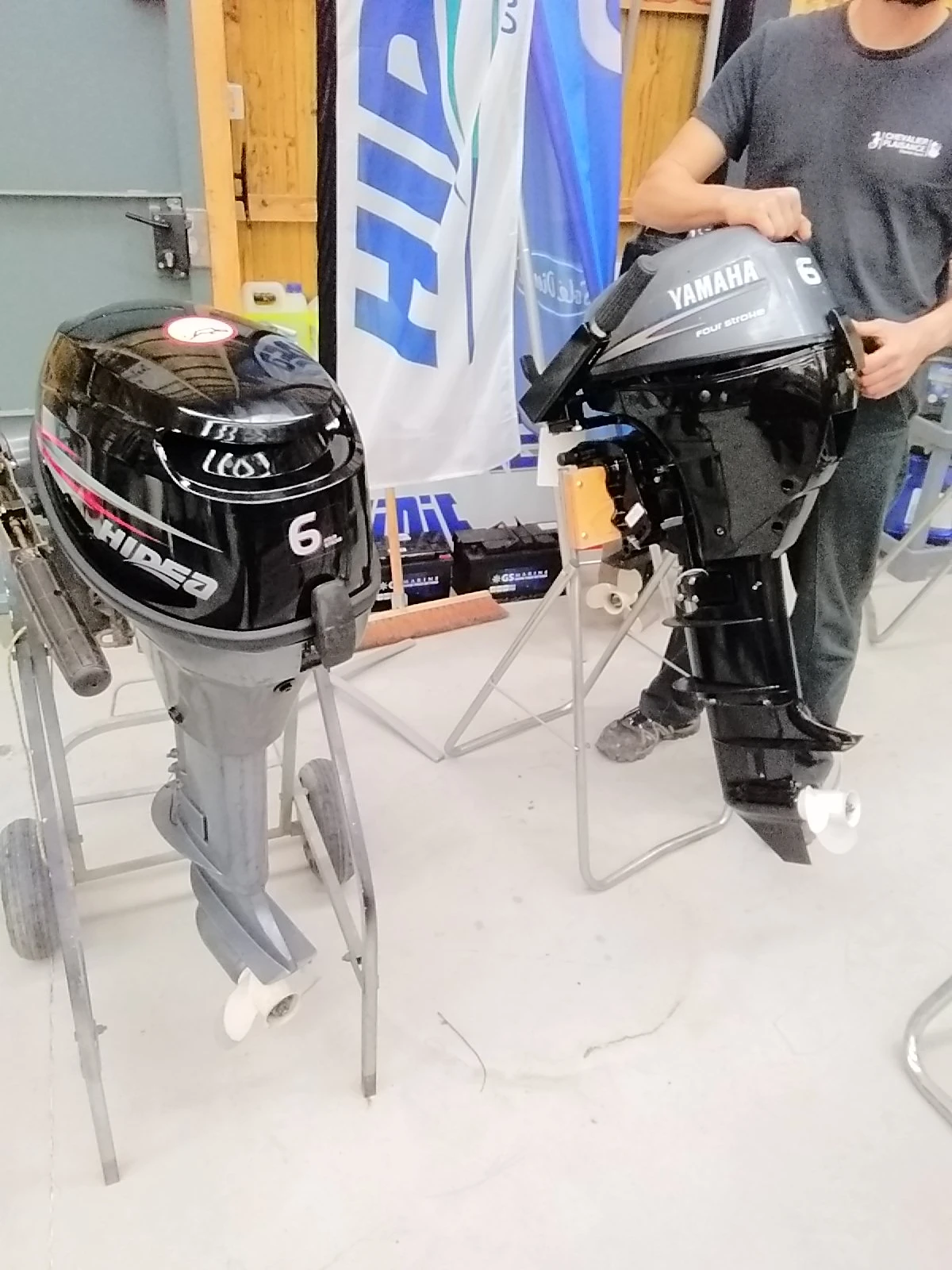 Moteur HIDEA 6 Cv 4 Temps Arbre Long "Spécial 9,9" 7 Moteur HIDEA 6 Cv 4 Temps Arbre Long "Spécial 9,9" – Image 5