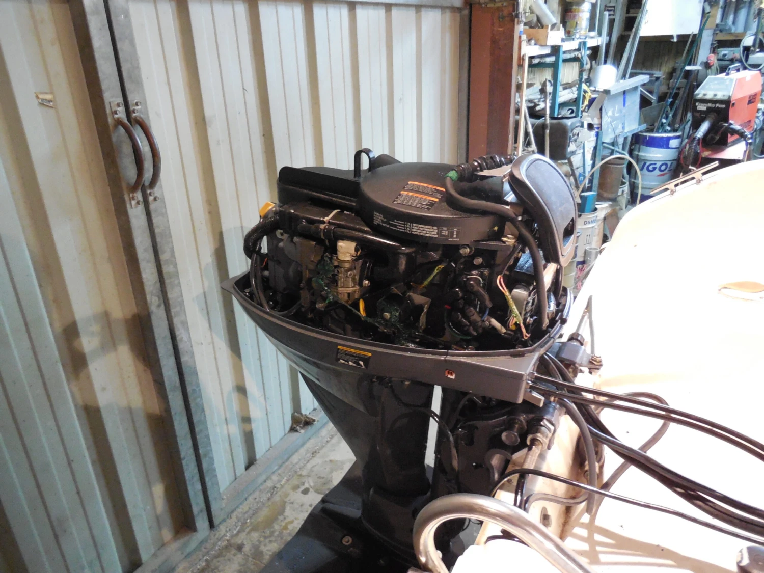 Moteur HIDEA HDEF 25 Cv 4 Temps E.F.I, Arbre Court, Barre Franche, Démarrage électrique 5 Moteur HIDEA HDEF 25 Cv 4 Temps E.F.I, Arbre Court, Barre Franche, Démarrage électrique – Image 3