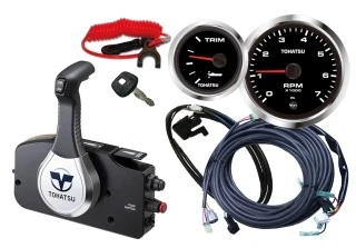 Moteur Hors-Bord 150 Cv Tohatsu Arbre Long Démarrage Electrique Commande à Distance Relevage Electrique 10 Moteur Hors-Bord 150 Cv Tohatsu Arbre Long Démarrage Electrique Commande à Distance Relevage Electrique – Image 8