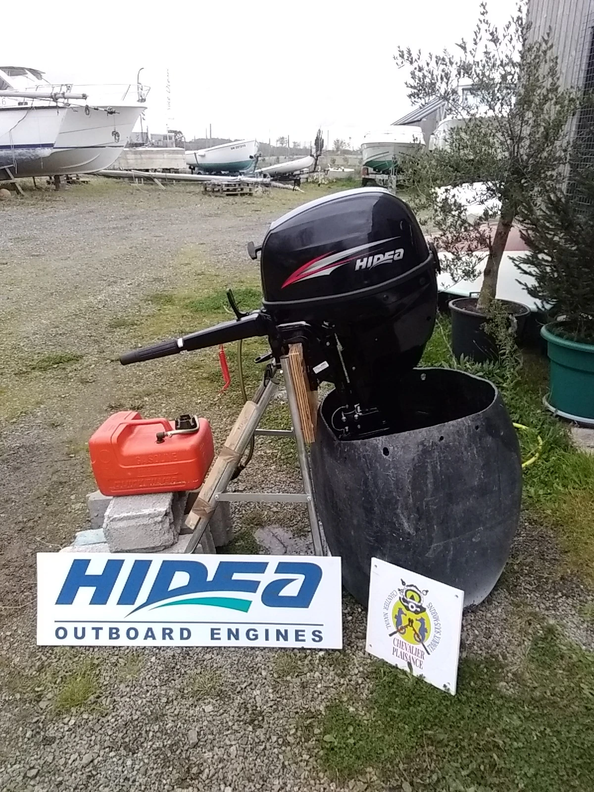 Moteur HIDEA HDEF 25 Cv 4 Temps E.F.I, Arbre Court, Barre Franche, Démarrage électrique 6 Moteur HIDEA HDEF 25 Cv 4 Temps E.F.I, Arbre Court, Barre Franche, Démarrage électrique – Image 4