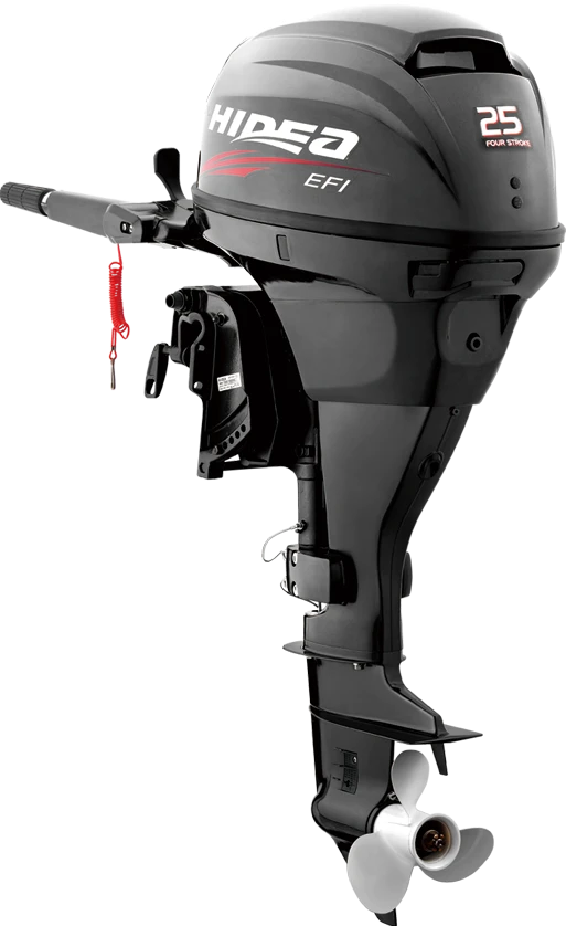 Moteur HIDEA HDEF 25 Cv 4 Temps E.F.I, Arbre Court, Barre Franche, Démarrage électrique 3 Moteur HIDEA HDEF 25 Cv 4 Temps E.F.I, Arbre Court, Barre Franche, Démarrage électrique