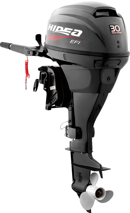 Moteur HIDEA HDEF 30 Cv 4 Temps E.F.I, Arbre Court, Barre Franche, Démarrage électrique 3 Moteur HIDEA HDEF 30 Cv 4 Temps E.F.I, Arbre Court, Barre Franche, Démarrage électrique