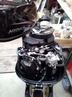 Moteur HIDEA 6 Cv 4 Temps Arbre Court -NautiquePro Soldes Magasin Moteur Hors Bord HIDEA 6 CV arbre court 2
