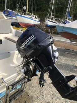 Moteur Hors-Bord TOHATSU 9,8 Cv, 4temps, (Arbre Long) -NautiquePro Soldes Magasin Moteur Hors Bord PARSON 9 8 cv 4temps Arbre Court F9 8BM 2